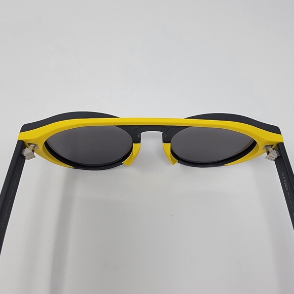 FENDI Monster Matte Gray/Yellow Sunglasses - Picture 3 of 13